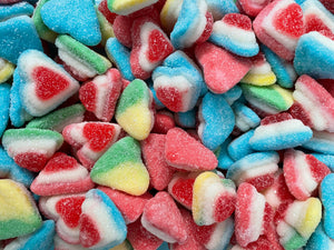 Sugared 3D Hearts